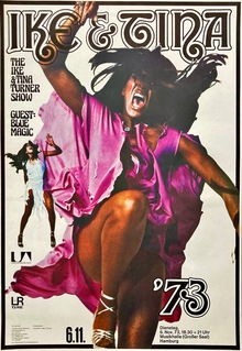 The Ike &amp; Tina Turner Show at Musikhalle Hamburg concert poster