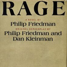 <cite>Rage</cite> by Philip Friedman (<span>Atheneum Books)</span>