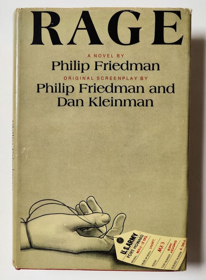 Rage by Philip Friedman (Atheneum Books) 1