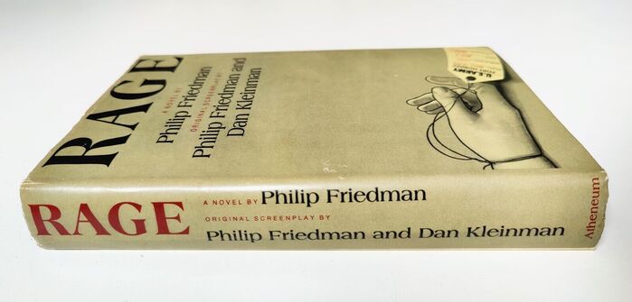 Rage by Philip Friedman (Atheneum Books) 2