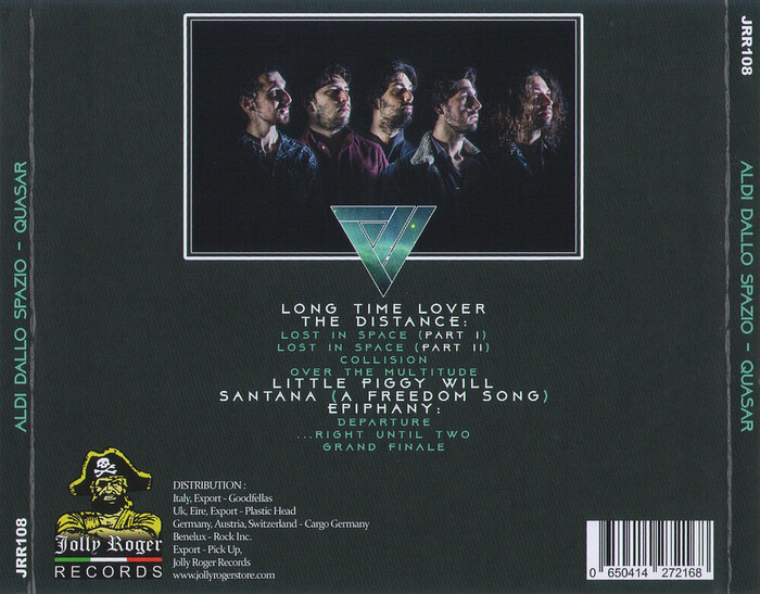 Back cover and spines of the 2019 compact disc