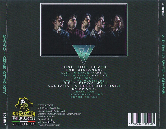 Back cover and spines of the 2019 compact disc