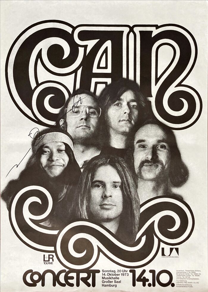 Can at Musikhalle Hamburg concert poster