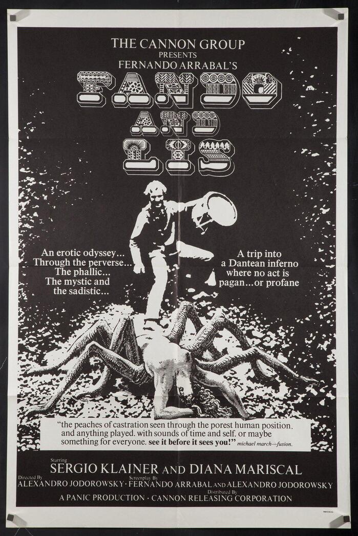 Fando and Lis movie poster 1