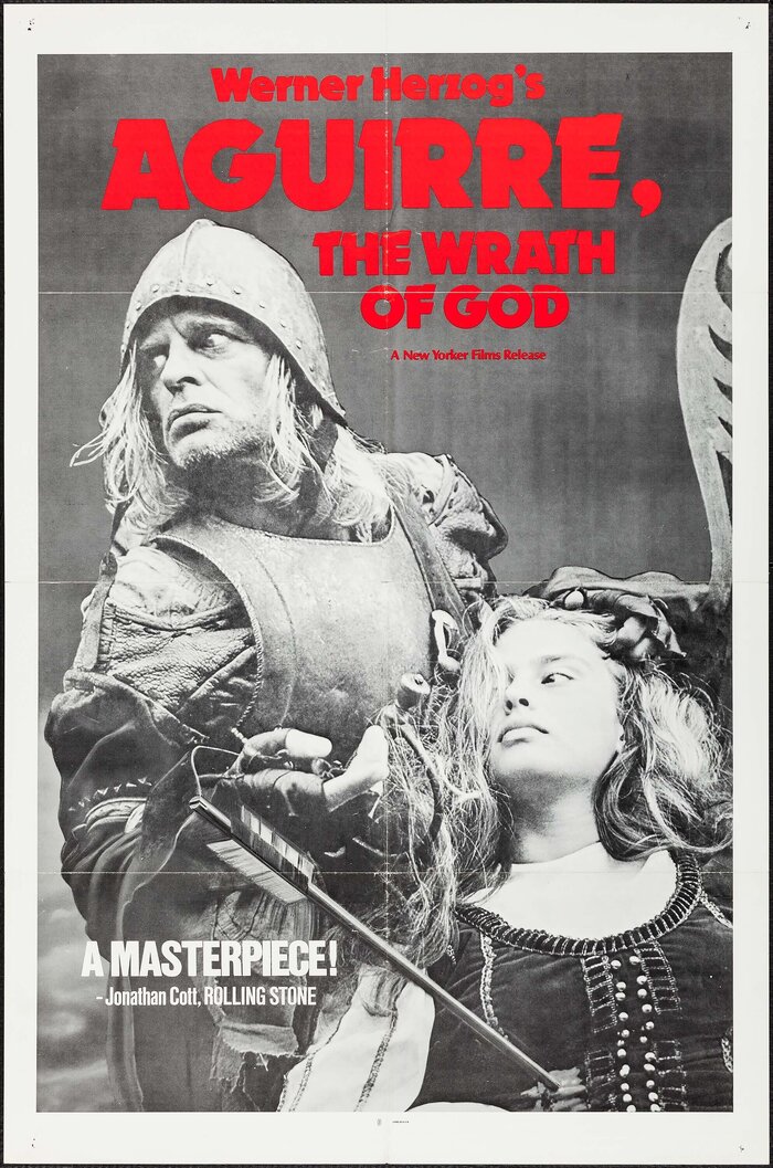 Aguirre, the Wrath of God movie poster