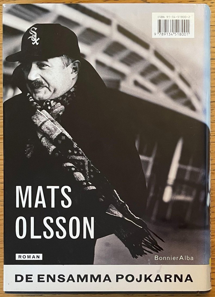 Back of the book jacket
