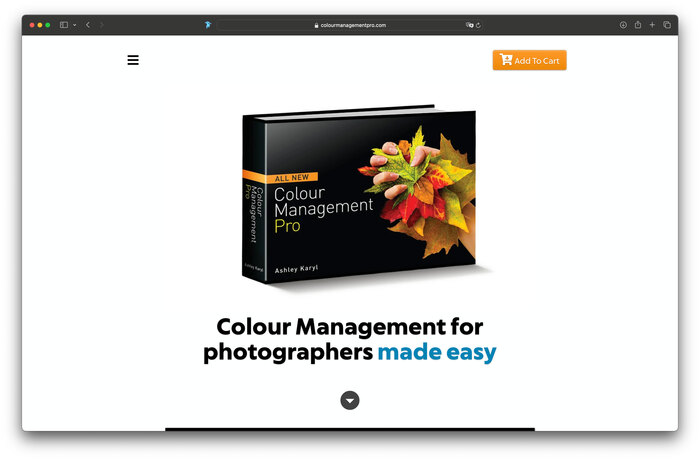 Colour Management Pro website 2