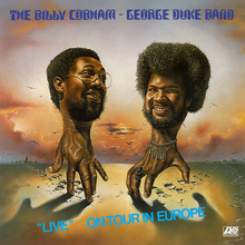 The Billy Cobham / George Duke Band – <cite>“Live” on Tour in Europe</cite> album art