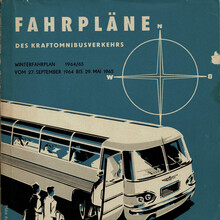 Fahrpläne des Kraftomnibusverkehrs, Winterfahrplan 1964/65