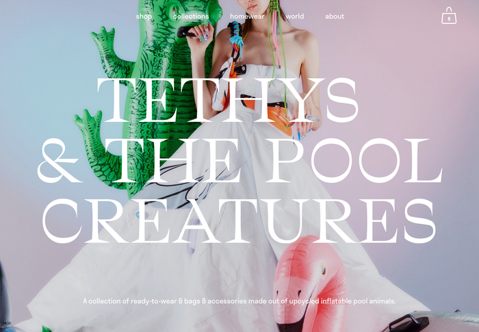 Banner for the Tethys &amp; the Mythical Pool Creatures collection
