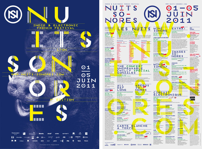2011 poster with program