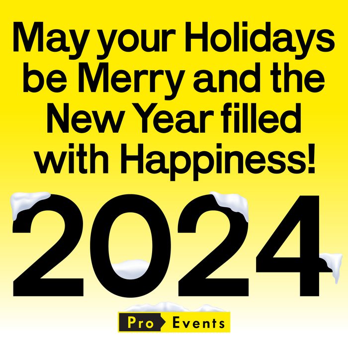 Pro Events New Year 2024 Wishes