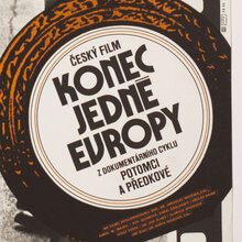 <cite>Konec jedné Evropy</cite> Czechoslovak movie poster