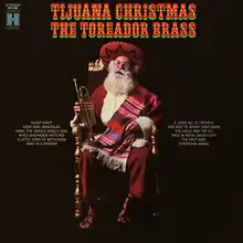 The Toreador Brass – <cite>Tijuana Christmas</cite><span> album art</span>