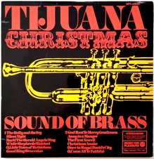 The Torero Band – <cite>Tijuana Christmas</cite> (Australia) album art