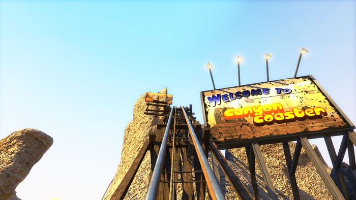 The Welcome sign in the game additionally uses .