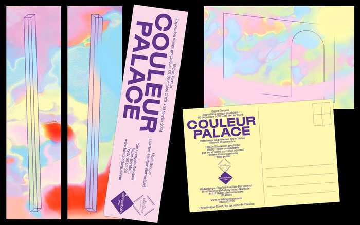 Couleur Palace exhibition visuals 2