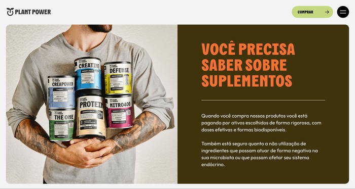 Plant Power branding, packaging and website 7