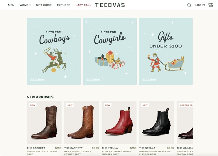 Tecovas Holiday campaign 1