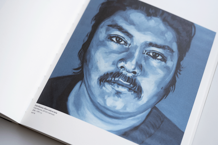 Portrait of Camilo Catrillanca, a young Mapuche who was murdered by repressive apparatus of Chilean state.