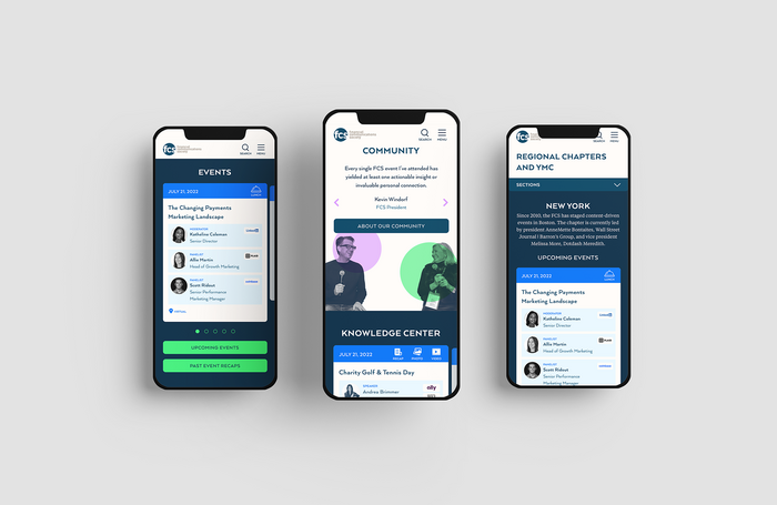 Financial Communications Society website 5
