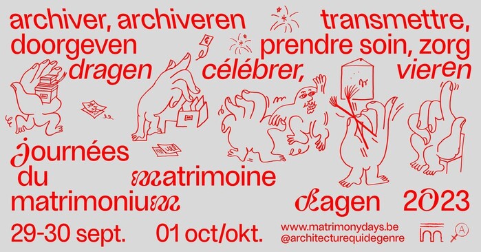 Journées du Matrimoine / Matrimonium Dagen 2023 1