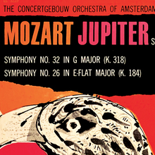 <cite>Mozart Jupiter</cite> LP cover