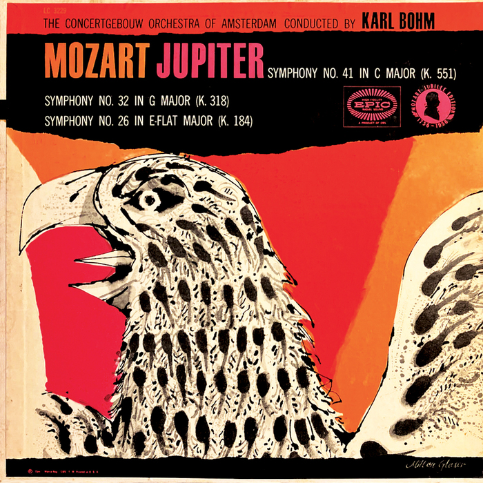 Mozart Jupiter LP cover