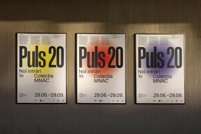 Puls 20 exhibition identity 1