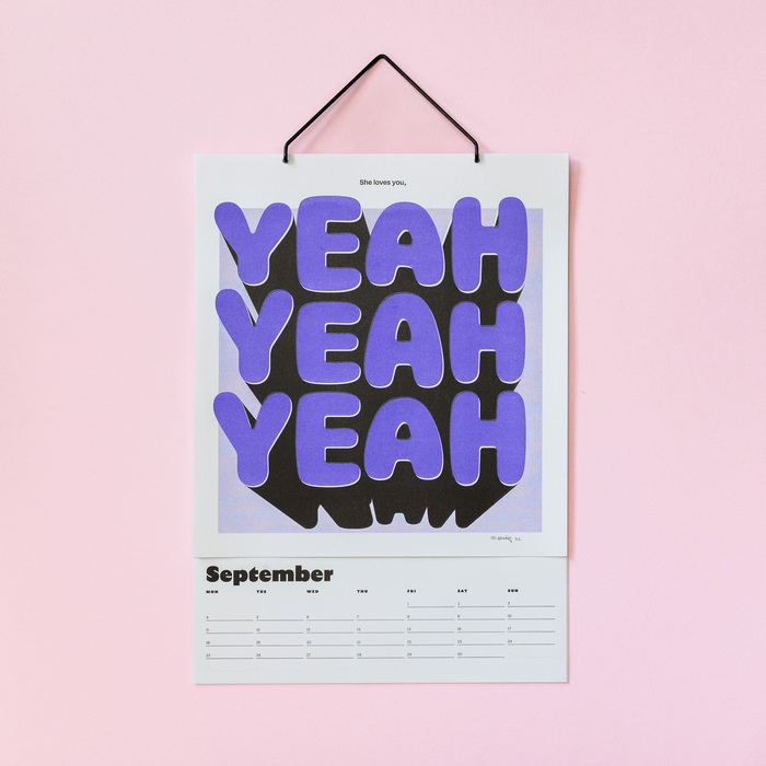 Wall calendar for 2023