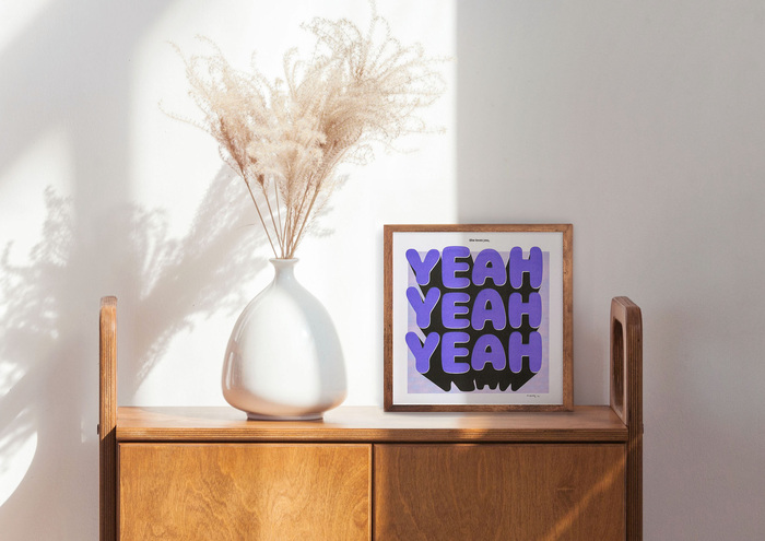 Framed artwork