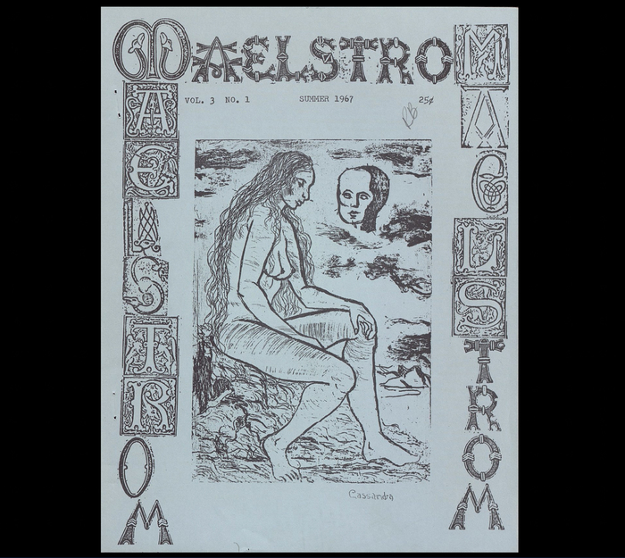 Maelstrom vol. 3, no. 1, summer 1967. Cover art by art editor 