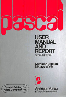 <cite>Pascal User Manual and Report</cite> by Kathleen Jensen &amp; Niklaus Wirth