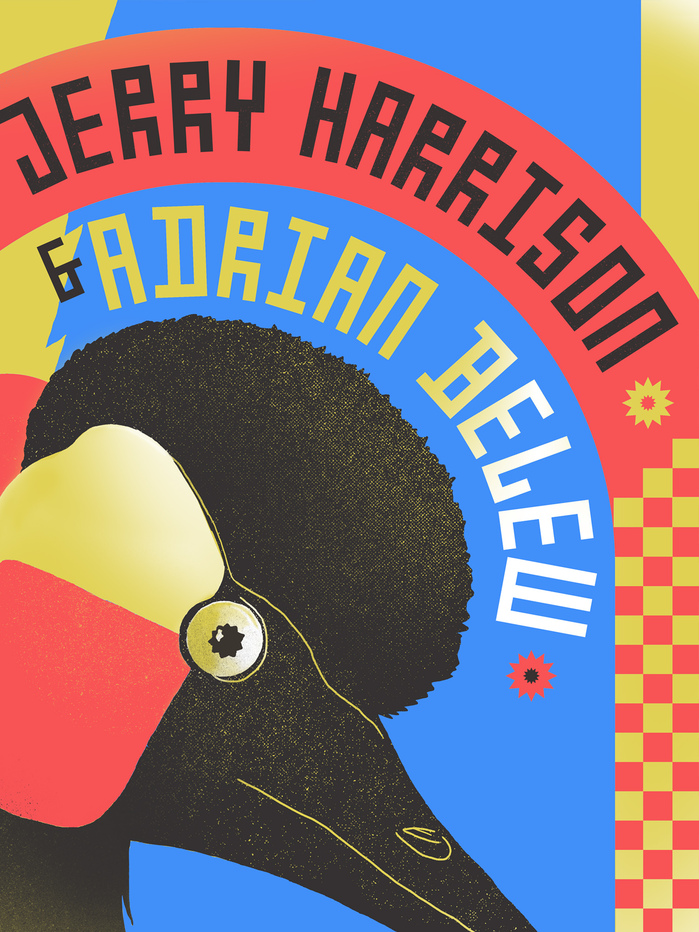 Jerry Harrison &amp; Adrian Belew – Remain In Light tour poster 3