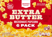 Market Pantry Microwave Popcorn packaging