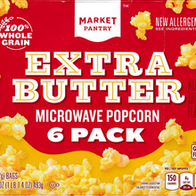 Market Pantry Microwave Popcorn packaging
