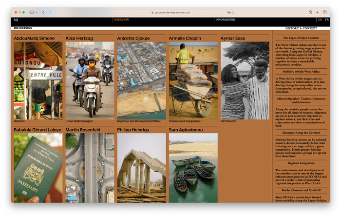 Migrant Journeys website 3