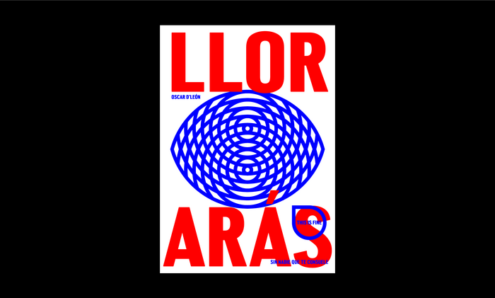 Llorarás Riso poster 2