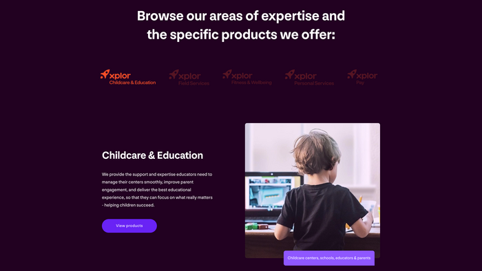 Xplor Technologies website 3