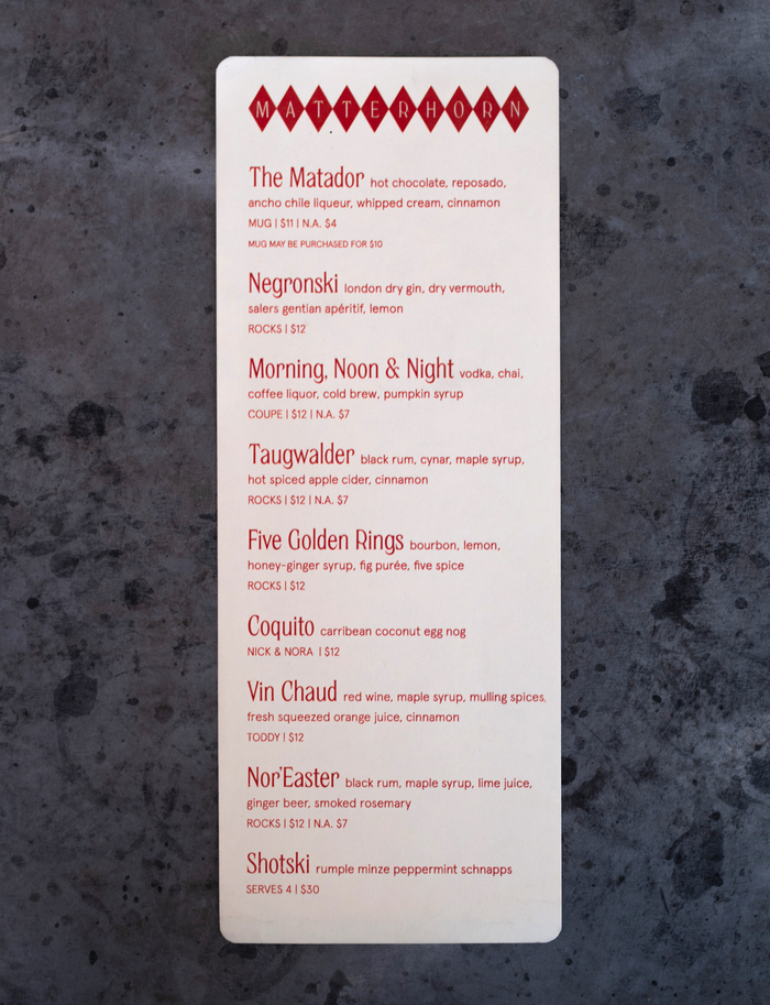 The Matterhorn pop-up bar 4