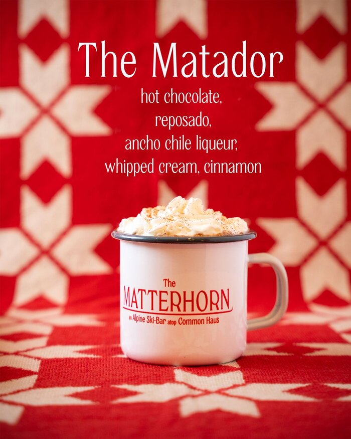 The Matterhorn pop-up bar 1