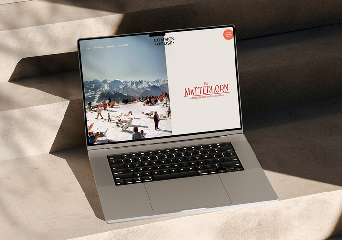 The Matterhorn pop-up bar 2