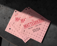 The Matterhorn pop-up bar