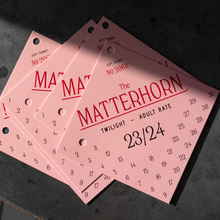 The Matterhorn pop-up bar