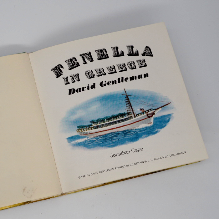 Fenella illustrated children books by David Gentleman 5