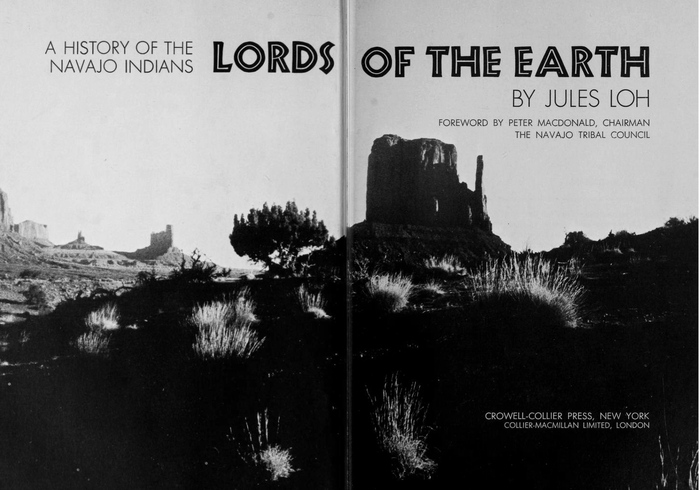 Lords of the Earth. A history of the Navajo Indians by Jules Loh 2