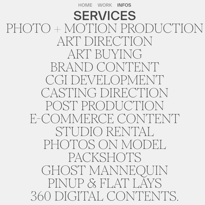 Paramour website 7