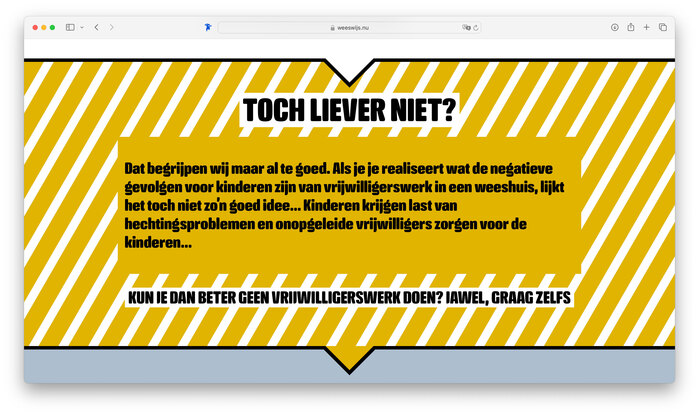 Wees Wijs logo and website 4