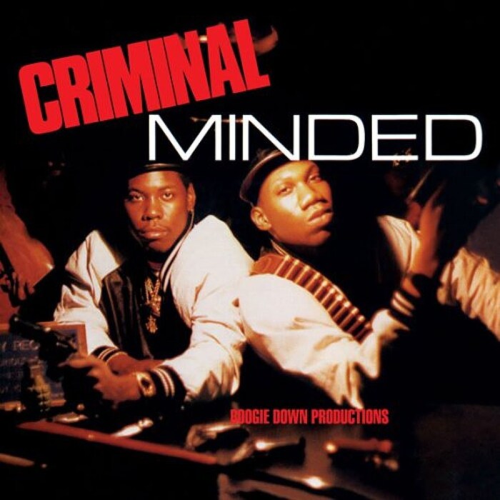 Boogie Down Productions – Criminal Minded album art 1