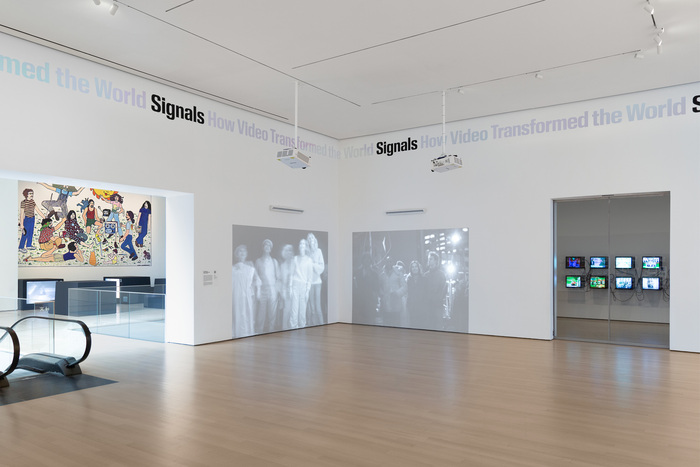 Signals: How Video Transformed the World exhibition at MoMA 2